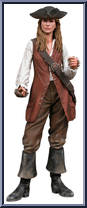 Elizabeth Swann from Pirates of the Caribbean - Dead Man's Chest - Series 2 manufactured by Neca [Loose]