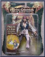 Jack Sparrow (Sword Slashing) from Pirates of the Caribbean - Dead Man's Chest - 7" Scale manufactured by Zizzle [Front]