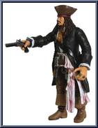 Jack Sparrow (Quick Draw) from Pirates of the Caribbean - Dead Man's Chest - 7" Scale manufactured by Zizzle [Loose]