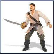 Will Turner (Sword Thrusting) from Pirates of the Caribbean - Dead Man's Chest - 7" Scale manufactured by Zizzle [Loose]