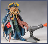 Captain Davy Jones from Pirates of the Caribbean - Swashbucklers - Basic Series manufactured by Zizzle [Loose]