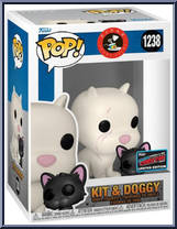 Kit & Doggy (Kitbull) from Pixar Short Films - Pop! Vinyl Figures manufactured by Funko [Front]