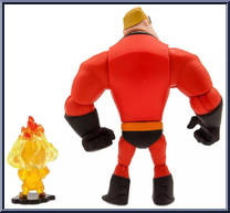 Mr. Incredible and Jack-Jack from Pixar Toybox - Basic Series manufactured by Disney [Loose]