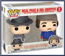 Neal Page & Del Griffith from Planes, Trains and Automobiles - Pop! Sets manufactured by Funko [Front]