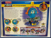 Solar Quarters from Planet Heroes - Accessories manufactured by Fisher-Price [Back]