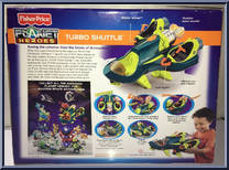 Turbo Shuttle from Planet Heroes - Accessories manufactured by Fisher-Price [Back]