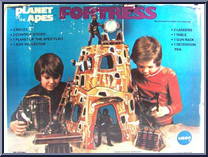 Fortress from Planet of the Apes - Accessories manufactured by Mego [Front]