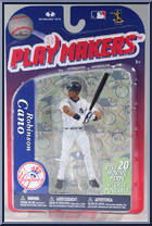 Robinson Cano (Batting) from Playmakers - MLB - Series 3 manufactured by McFarlane [Front]