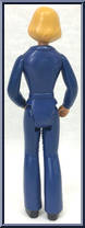 Woman (Blue Uniform) from Play People - 1979 Series manufactured by Tonka [Loose]