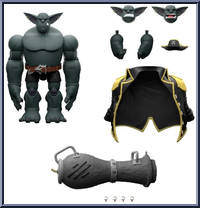 Captain Blackjack from Plunderlings - Basic Series manufactured by Lone Coconut [Loose]