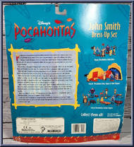 John Smith Dress-Up Set from Pocahontas - Role Play manufactured by Mattel [Back]