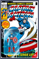 Captain America (Classic Suit) Vol. 1 #225 (1/4) from Pocket Cover - Mini-Maquettes manufactured by Toy Sapiens [Front]