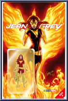 Dark Phoenix (Jean Grey Vol. 1 #1) (1/8) from Pocket Cover - Mini-Maquettes manufactured by Toy Sapiens [Front]