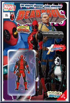 Deadpool Vol. 7 #1 from Pocket Cover - Mini-Maquettes manufactured by Toy Sapiens [Front]