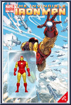 Iron Man (Mark 4) Vol. 2 #14 (1/4) from Pocket Cover - Mini-Maquettes manufactured by Toy Sapiens [Front]