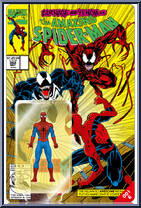 Spider-Man (Amazing Spider-Man Vol. 1 #362) (1/4) from Pocket Cover - Mini-Maquettes manufactured by Toy Sapiens [Front]