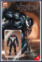 Venom Vol. 3 #1 (1/4) from Pocket Cover - Mini-Maquettes manufactured by Toy Sapiens [Front]