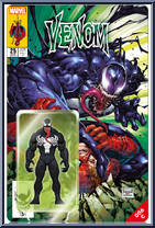 Venom Vol. 4 #25 (1/8) from Pocket Cover - Mini-Maquettes manufactured by Toy Sapiens [Front]