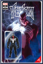 Venom Vol. 4 #28 from Pocket Cover - Mini-Maquettes manufactured by Toy Sapiens [Front]
