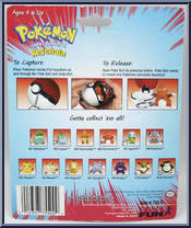 Bulbasaur from Pokemon - Series  3 manufactured by Basic Fun [Back]