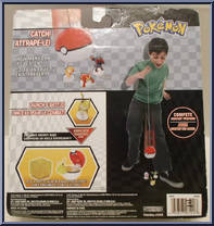 Zoroark / Darmanitan / Scraggy from Pokemon - Black & White - Pokemon Catchers manufactured by Jakks Pacific [Back]