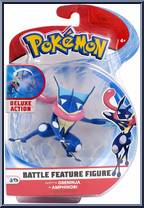 Greninja from Pokemon - Battle Feature Figures manufactured by Jazwares [Front]