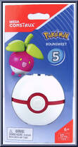 Bounsweet from Pokemon - Poke Ball - Series  5 manufactured by Mega Brands [Front]