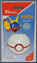 Carvanha from Pokemon - Poke Ball - Series  5 manufactured by Mega Brands [Front]