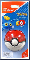 Chinchou from Pokemon - Poke Ball - Series  6 manufactured by Mega Brands [Front]