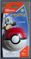 Cubone from Pokemon - Poke Ball - Series  2 manufactured by Mega Brands [Front]