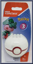 Fomantis from Pokemon - Poke Ball - Series  3 manufactured by Mega Brands [Front]