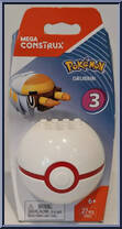 Grubbin from Pokemon - Poke Ball - Series  3 manufactured by Mega Brands [Front]