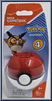 Hoothoot from Pokemon - Poke Ball - Series  4 manufactured by Mega Brands [Front]