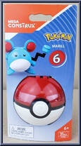 Marill from Pokemon - Poke Ball - Series  6 manufactured by Mega Brands [Front]