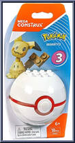 Mimikyu from Pokemon - Poke Ball - Series  3 manufactured by Mega Brands [Front]