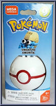 Omanyte (Amonita) from Pokemon - Poke Ball - Series  9 manufactured by Mega Brands [Front]