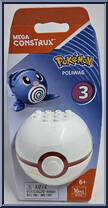 Poliwag from Pokemon - Poke Ball - Series  3 manufactured by Mega Brands [Front]
