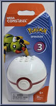 Spinarak from Pokemon - Poke Ball - Series  3 manufactured by Mega Brands [Front]