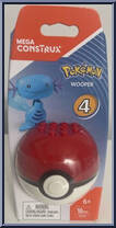 Wooper from Pokemon - Poke Ball - Series  4 manufactured by Mega Brands [Front]