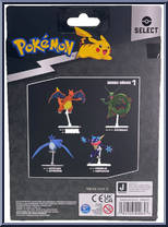 Rayquaza from Pokemon Select - Series 1 manufactured by Jazwares [Back]