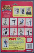 Eugene Tackleberry (Armed Flak Vest) from Police Academy - Series 1 manufactured by Kenner [Back]