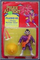 Flung Hi (Crazy Karate Gear) from Police Academy - Series 2 manufactured by Kenner [Front]