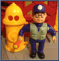 Stakeout Sweetchuck from Police Academy - Special Assignment Rookies manufactured by Kenner [Loose]