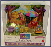 Pooh's Picnic from Pooh - Collectible Friends manufactured by Mattel [Front]