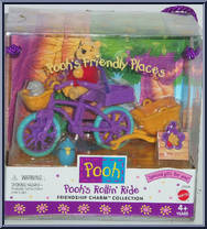 Pooh's Rollin' Ride from Pooh - Collectible Friends manufactured by Mattel [Front]