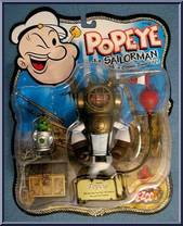Popeye (Deep Sea) from Popeye - Series 3 manufactured by Mezco [Front]