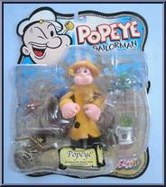 Popeye (Storm Gear) from Popeye - Series 2 manufactured by Mezco [Front]
