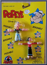 Popeye / Olive Oyl Action Figure