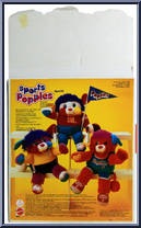 Basketball from Popples - Sports manufactured by Mattel [Back]