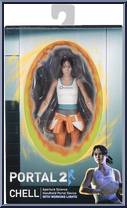 Chell from Portal 2 - Boxed manufactured by Neca [Front]